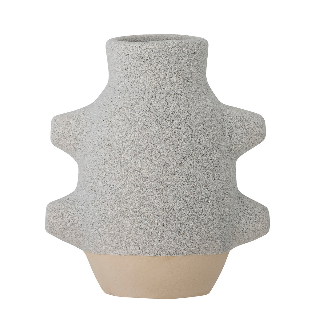 Birka - Deco Vase - White - Ceramic