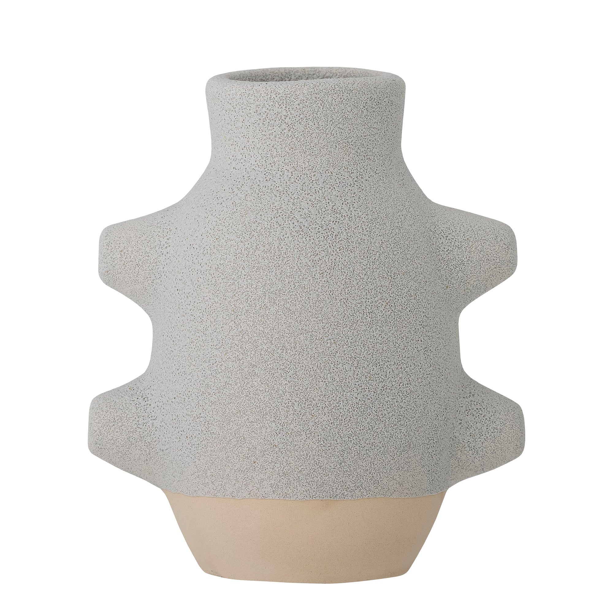 Birka - Deco Vase - White - Ceramic