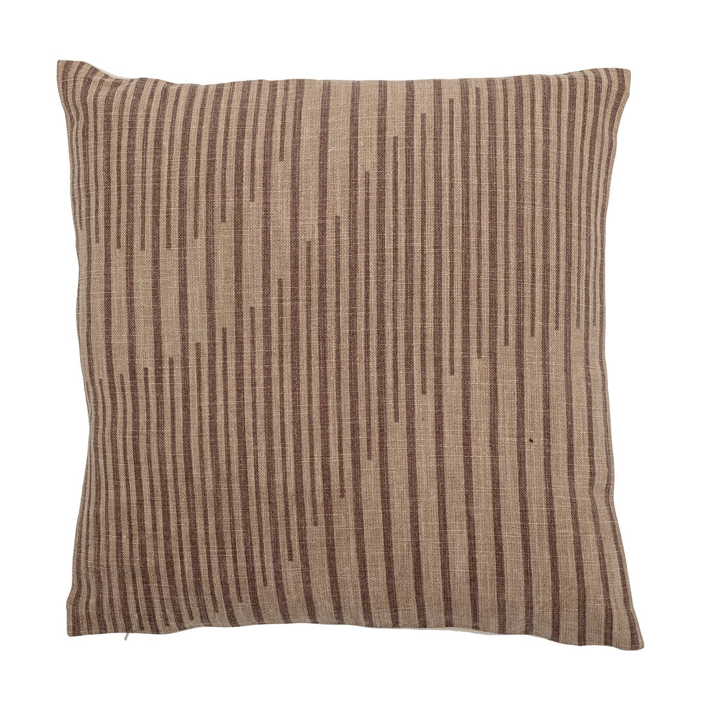 Witham - Set of 2 Cushions - Brown - Cotton