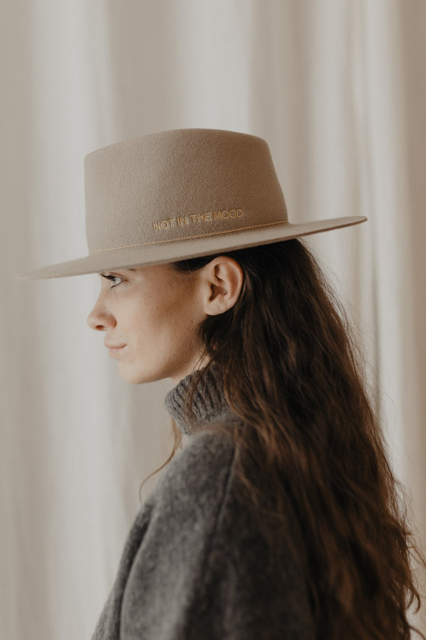 Chapeau Feutre Iris - Ivory