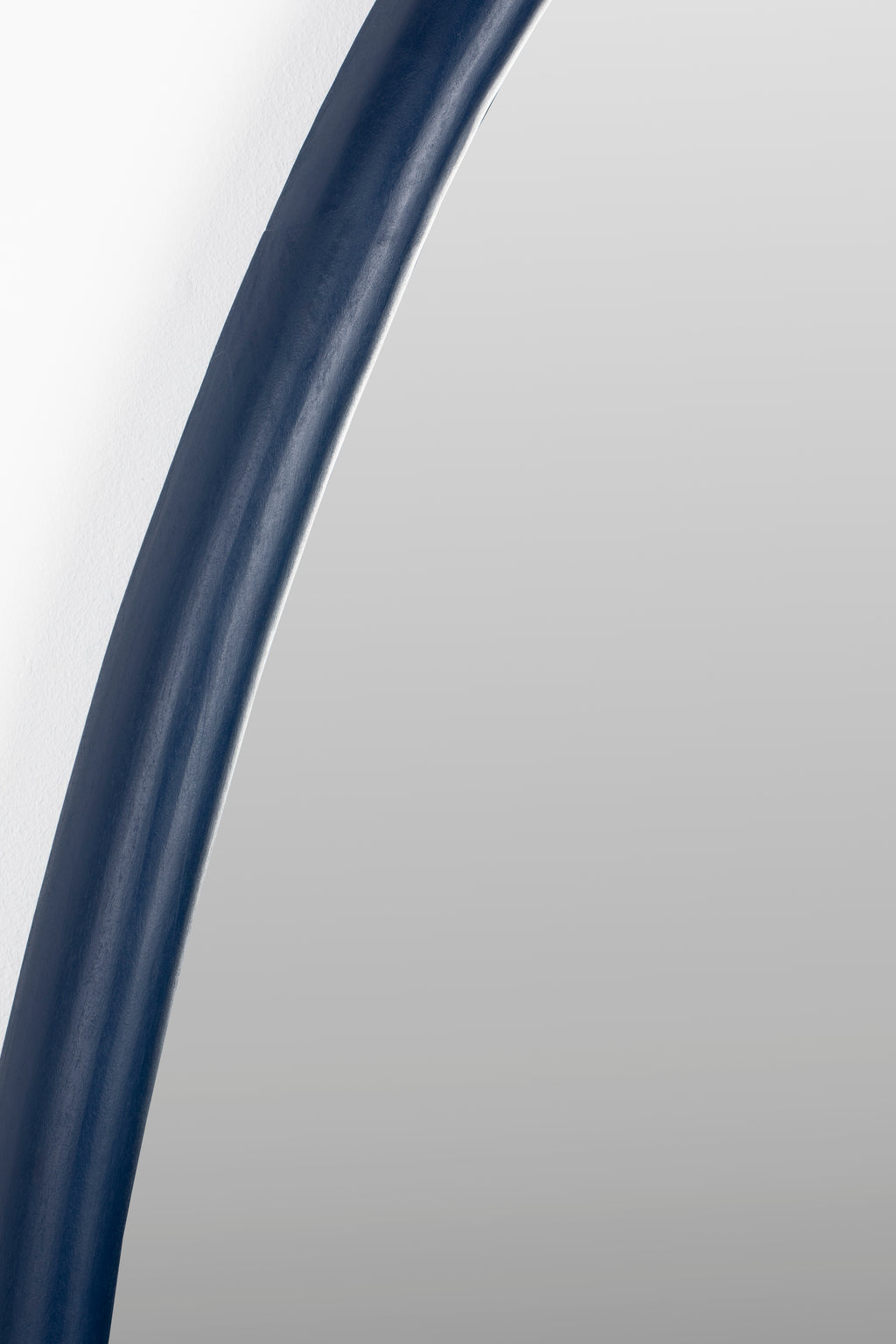 Looks S - Mirror - Mango wood - Navy Blue