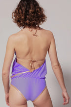 Jane One Piece Swimsuit - Lilac