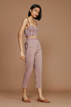 Janie Corset Set - Mauve