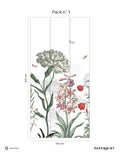 Mural Jardín Inglés - Verde primaveral