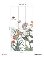 Mural Jardín Inglés - Verde primaveral