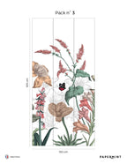 Mural Jardín Inglés - Verde primaveral
