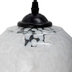 Gisele - Suspension - Blanc - Verre