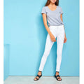 Vaqueros de cintura alta Arnel - Dnm Off White