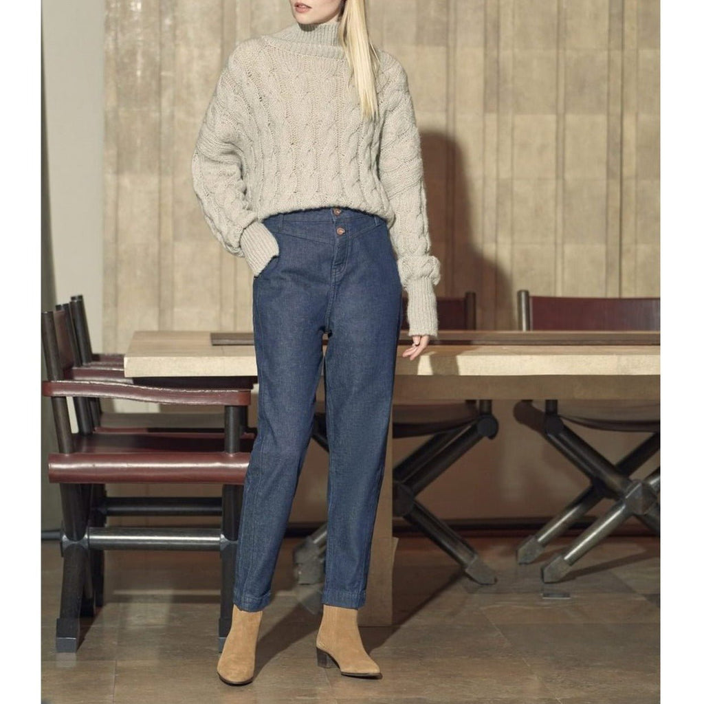 Nyla High-Waist Jeans - Denim B-133 - Women