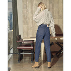 Nyla High-Waist Jeans - Denim B-133 - Women