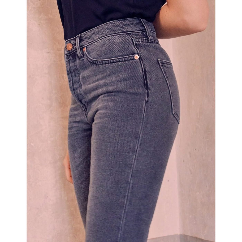 Reiko - Jean Highwaist Cropped Milo - Dnm G-630 - Mujer