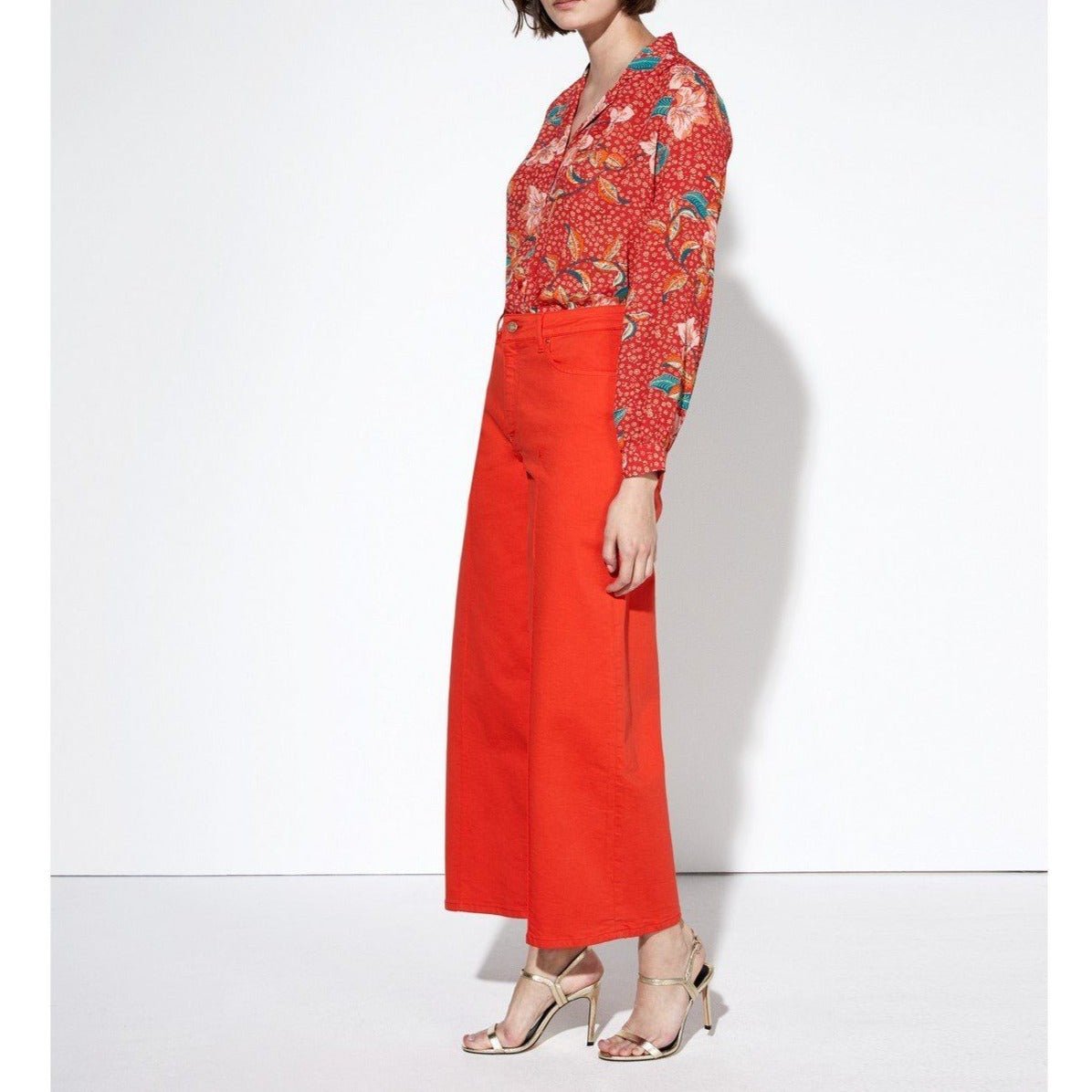 Jeans Color Amapola - Fiesta - Mujer