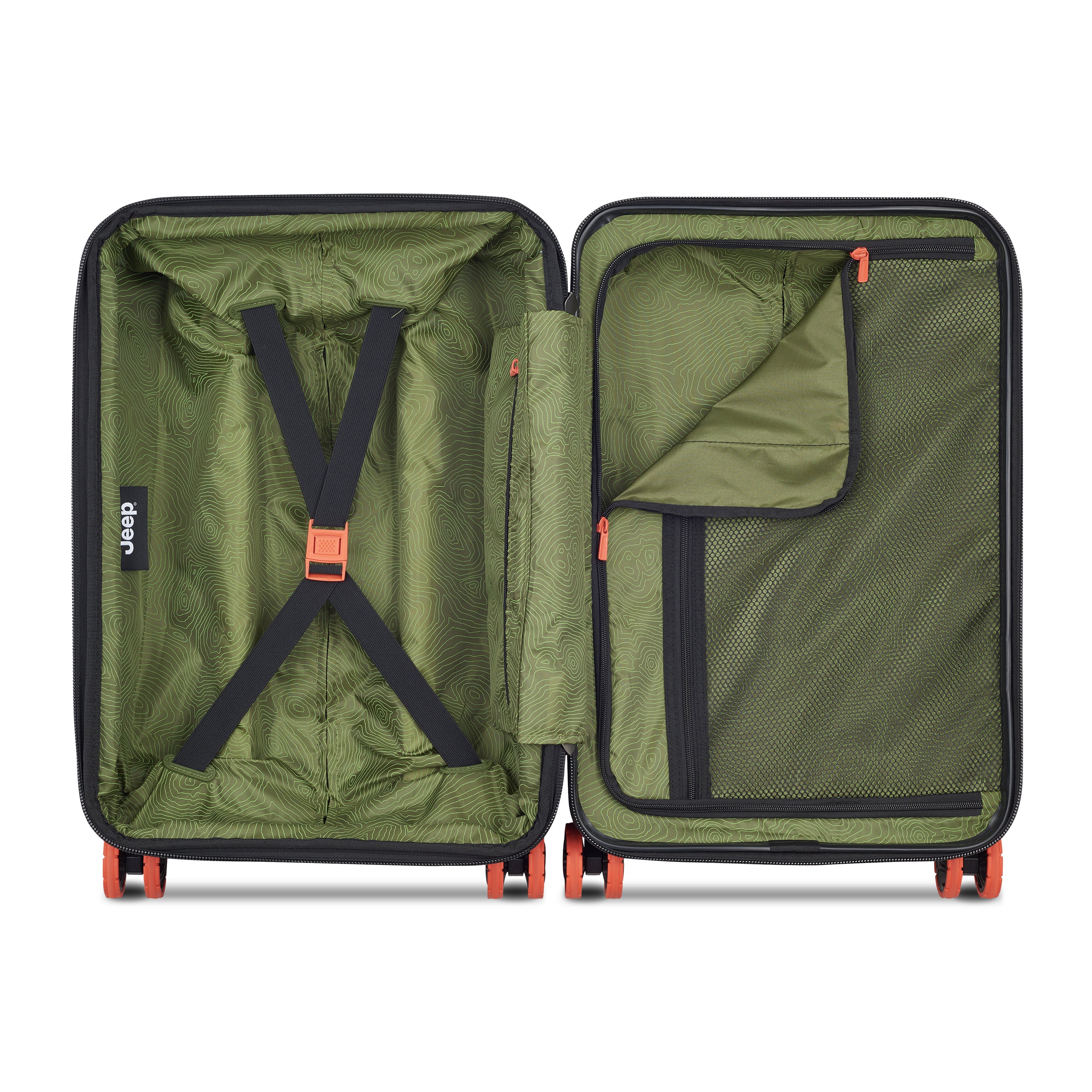 Jeep Cabin Suitcase - Green