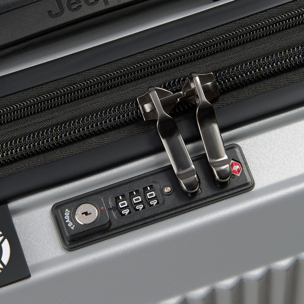 Jeep Cabin Suitcase - Silver