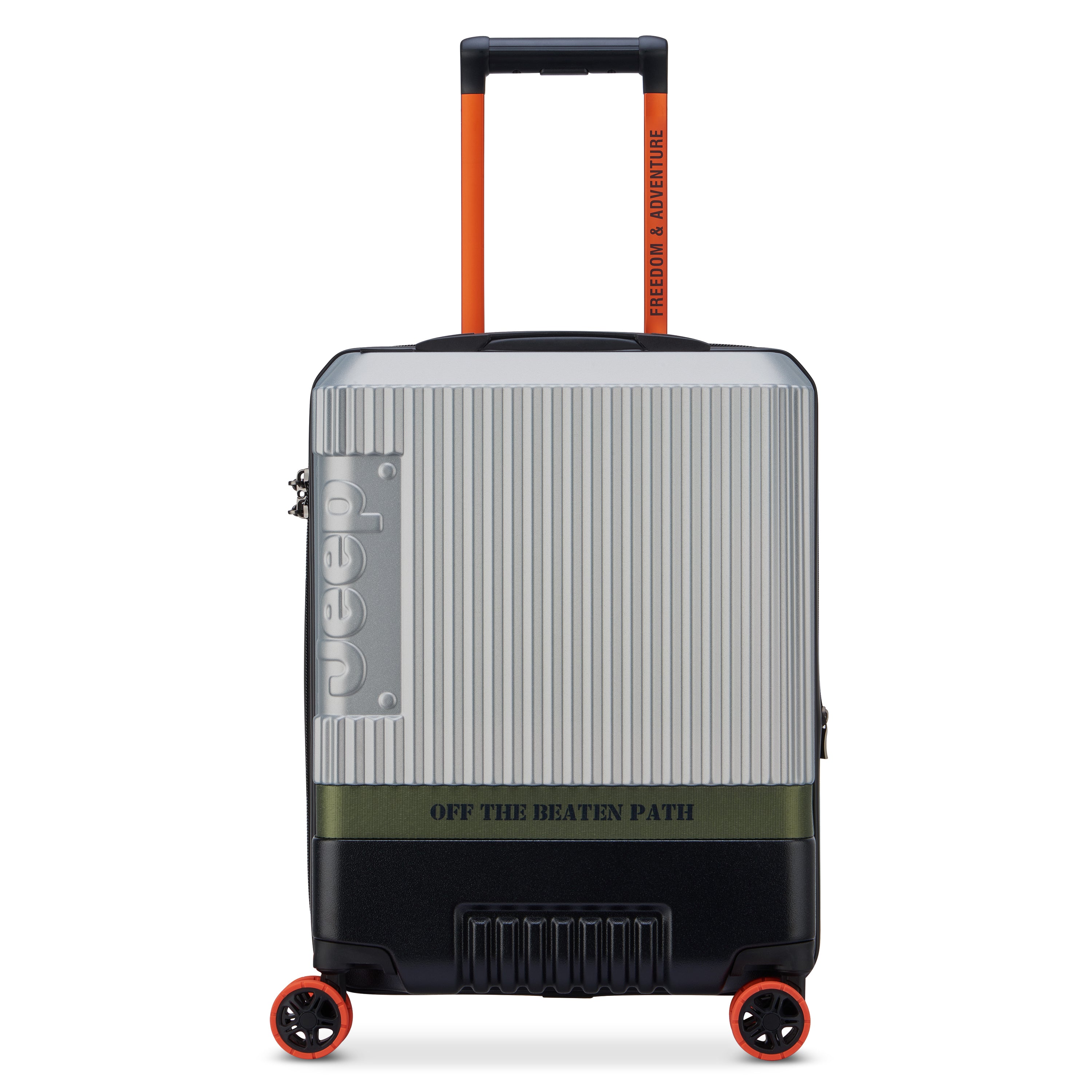Valise Cabine Jeep - Argent