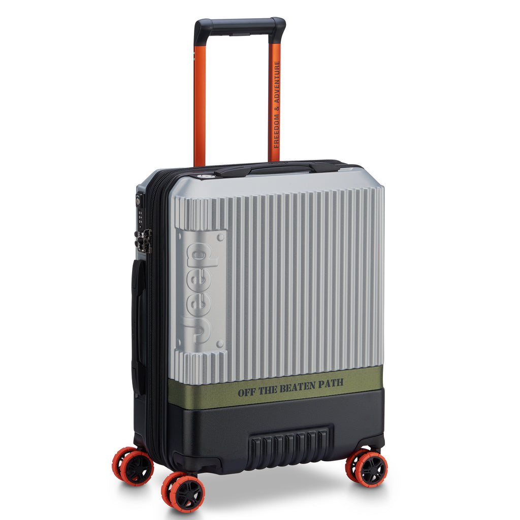 Valise Cabine Jeep - Argent
