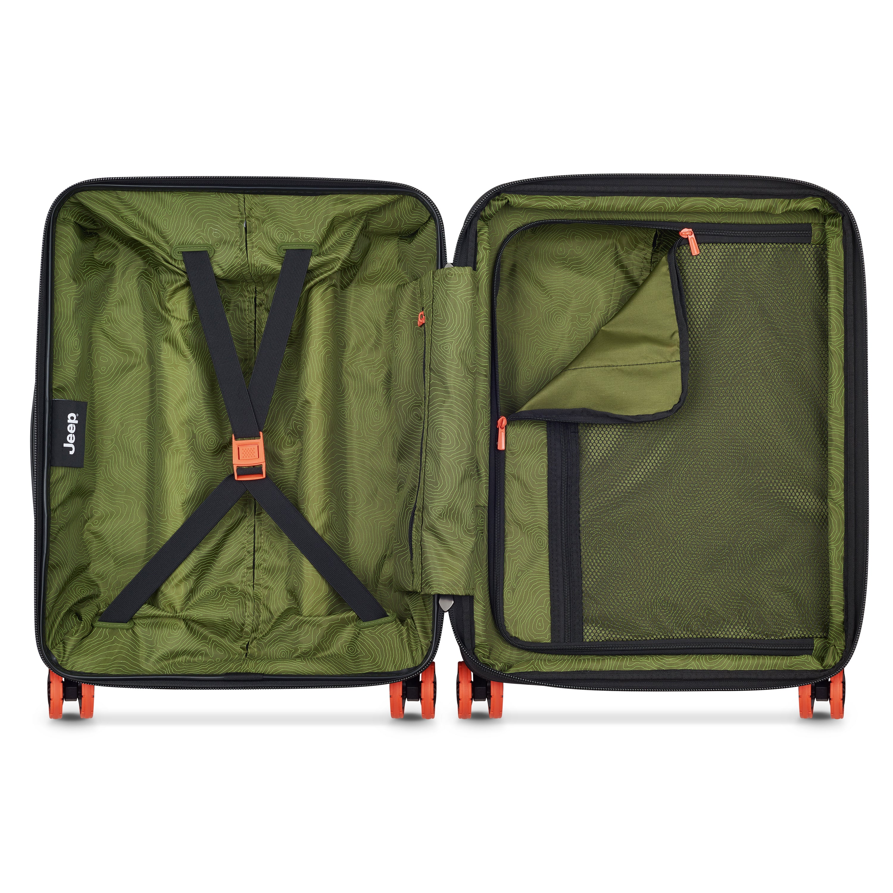 Valise Cabine Jeep - Argent