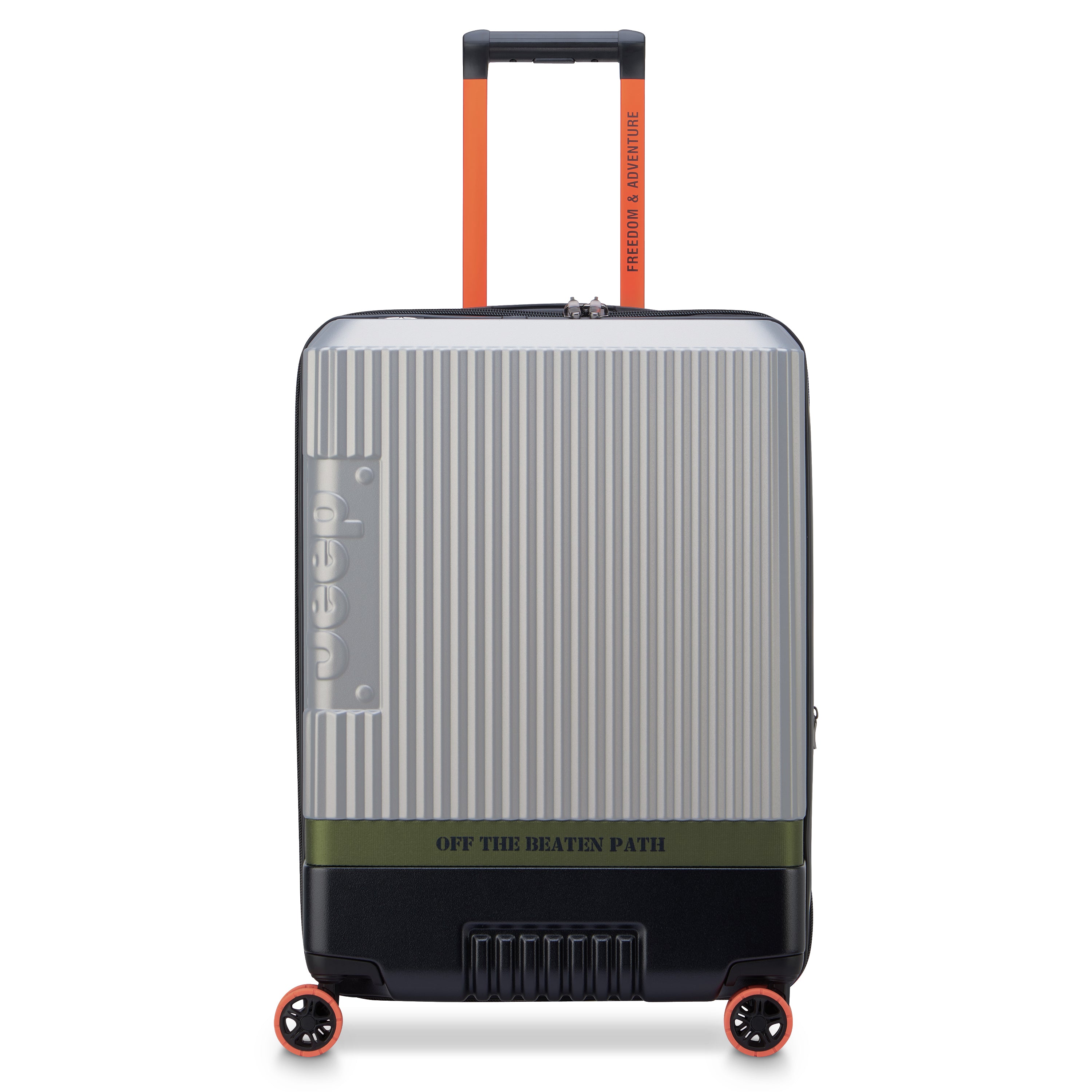 Valise Moyen Séjour Jeep - Argent