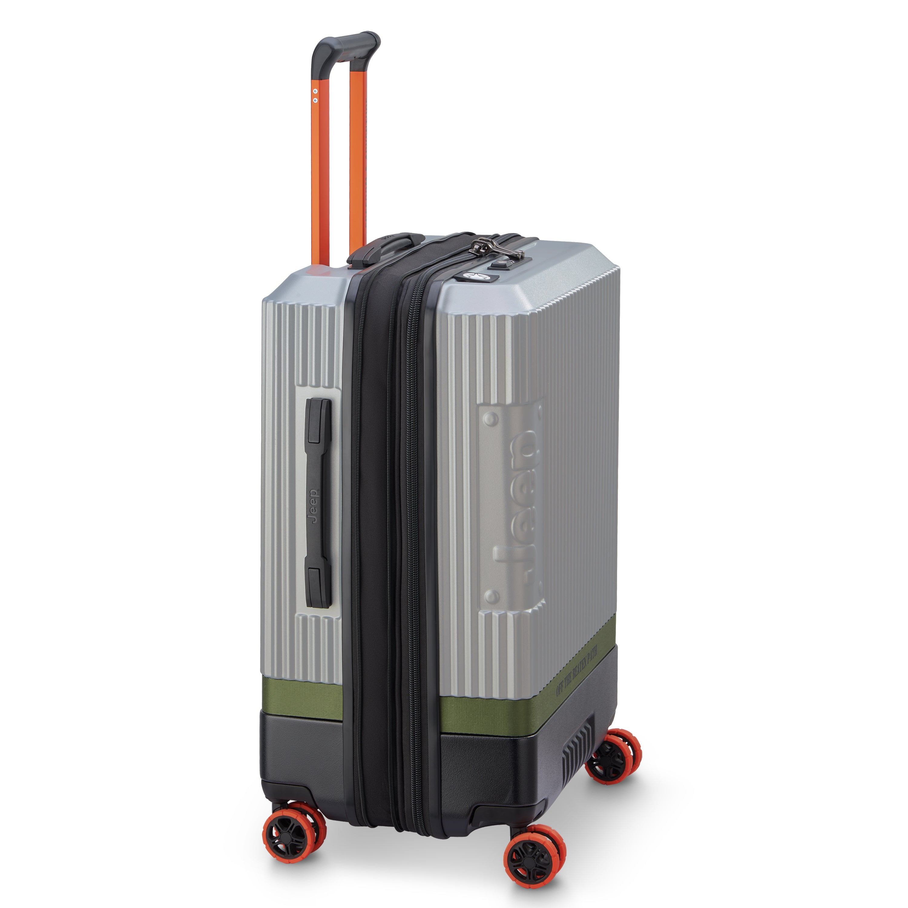Valise Moyen Séjour Jeep - Argent