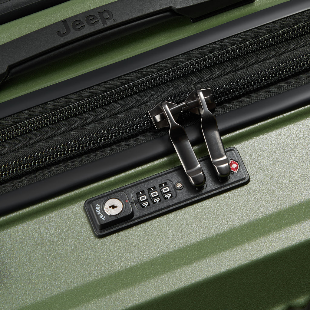 Valise Moyen Séjour Jeep - Green