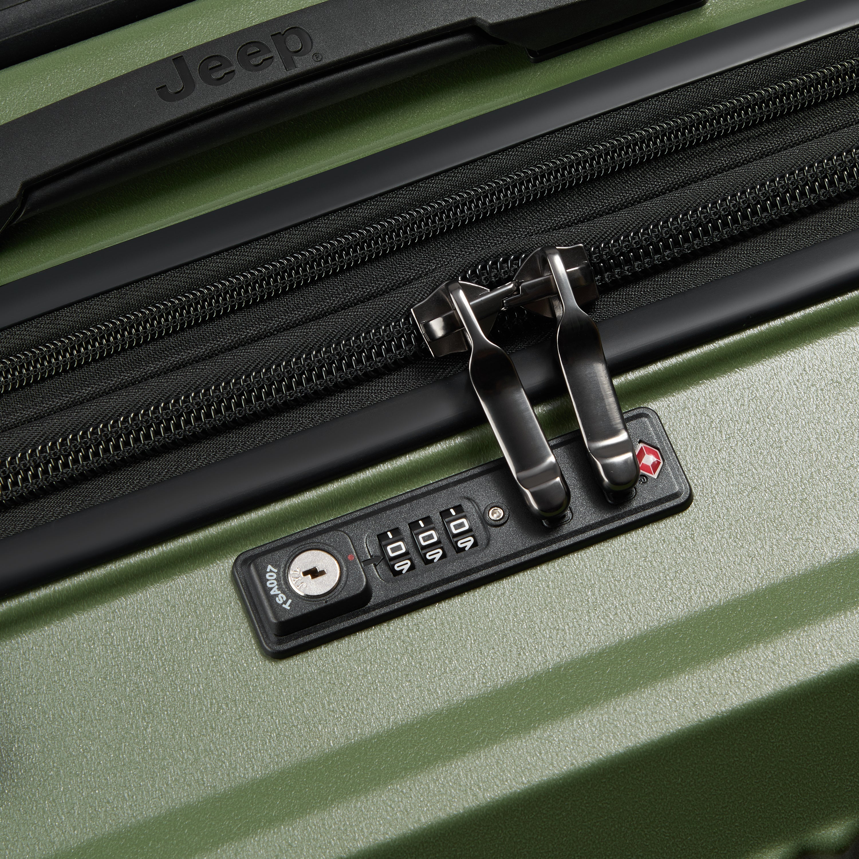 Valise Moyen Séjour Jeep - Green