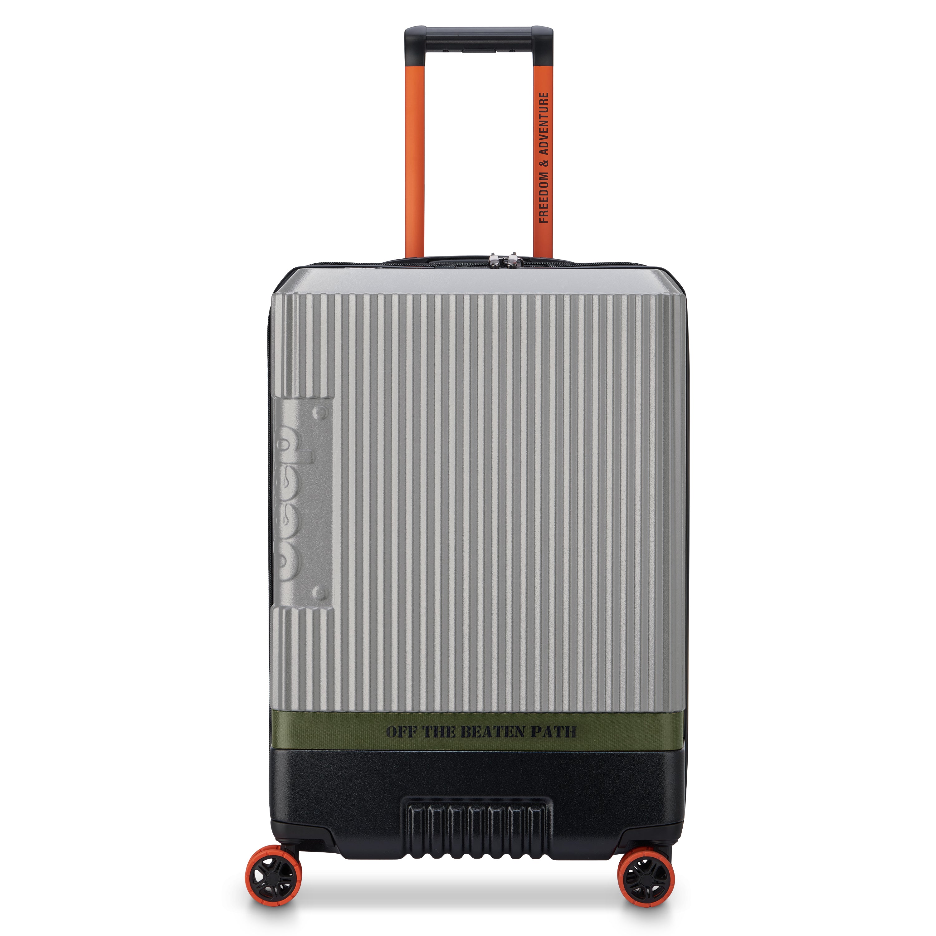 Valise Moyen Séjour Jeep - Argent