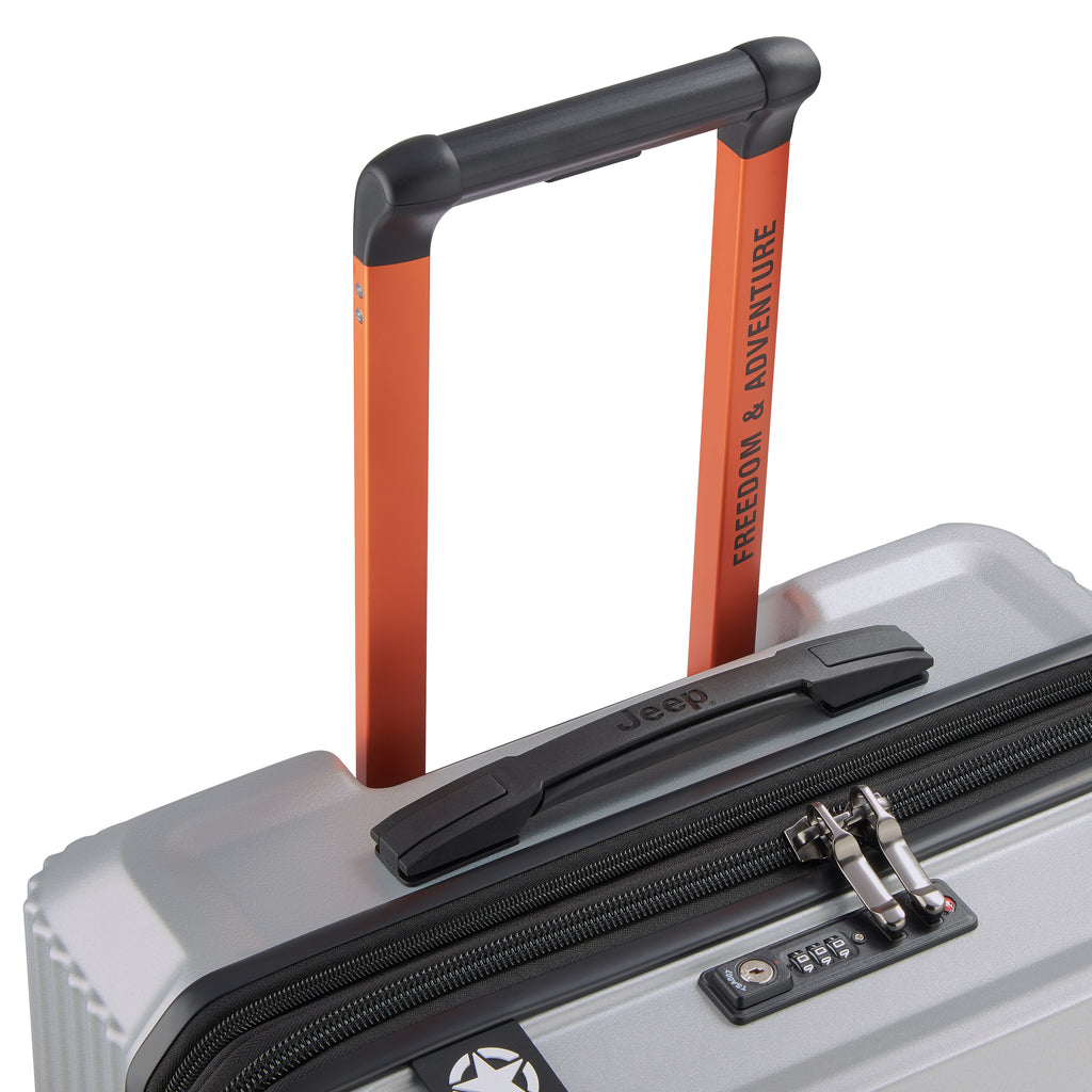 Valise Moyen Séjour Jeep - Argent