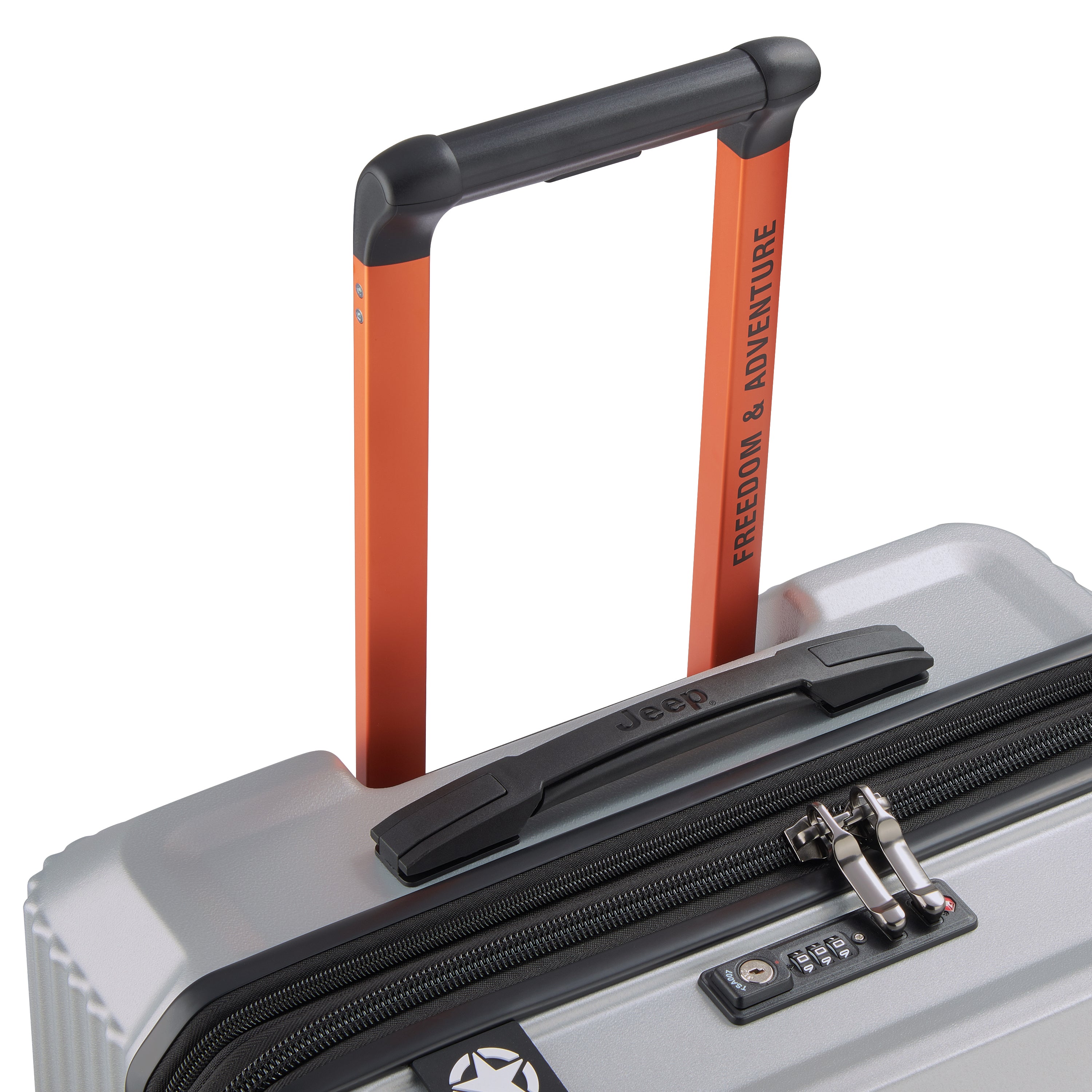 Valise Moyen Séjour Jeep - Argent