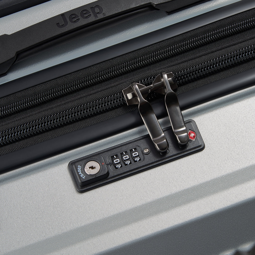 Valise Moyen Séjour Jeep - Argent