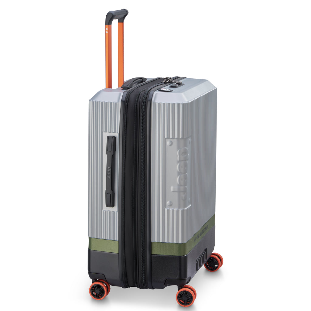 Valise Moyen Séjour Jeep - Argent