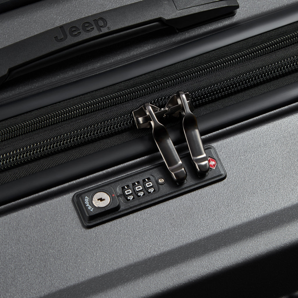 Jeep Long Stay Suitcase - Anthracite