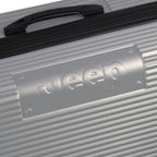 Jeep Long Stay Suitcase - Silver