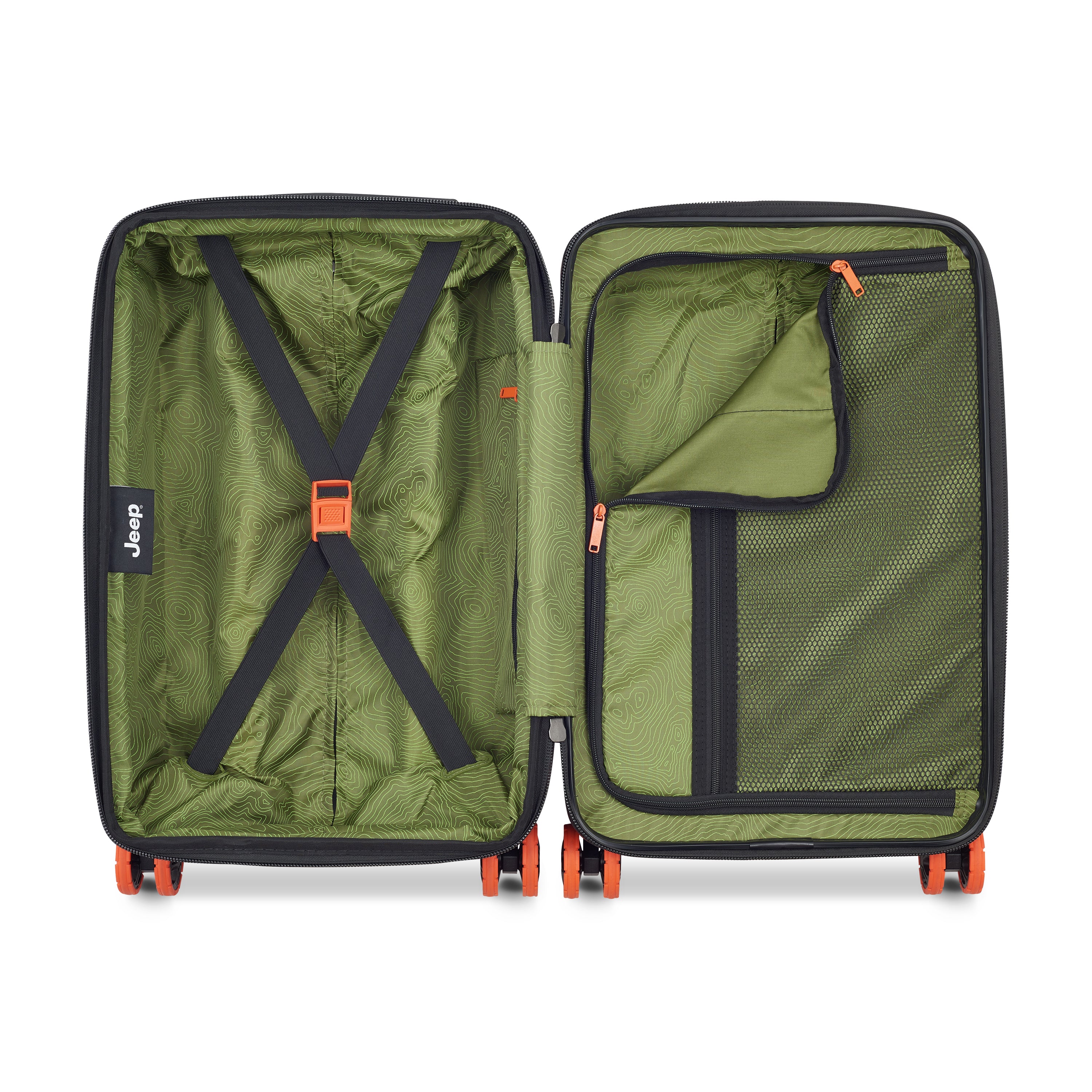 Jeep Cabin Suitcase - Chili