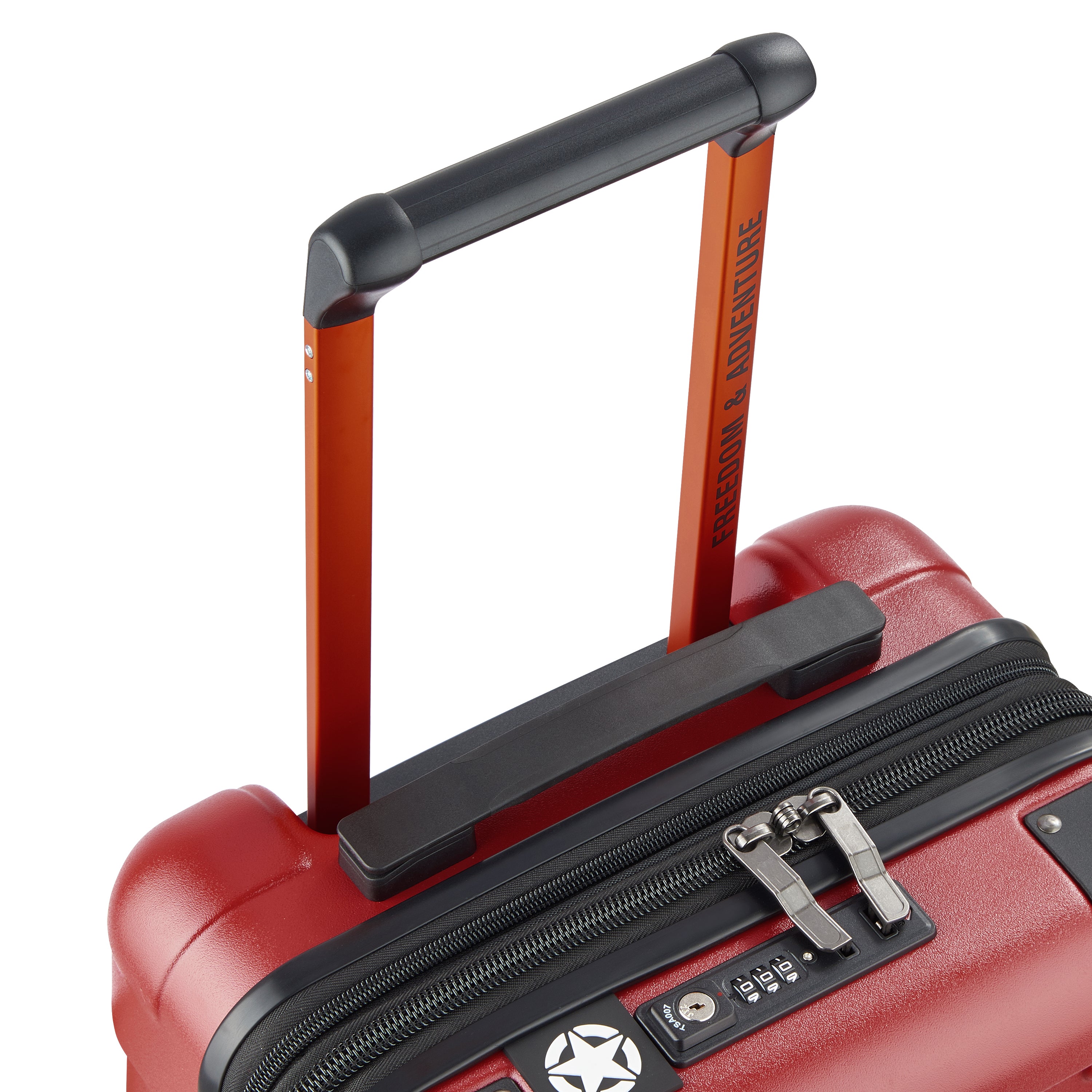 Jeep Cabin Suitcase - Chili