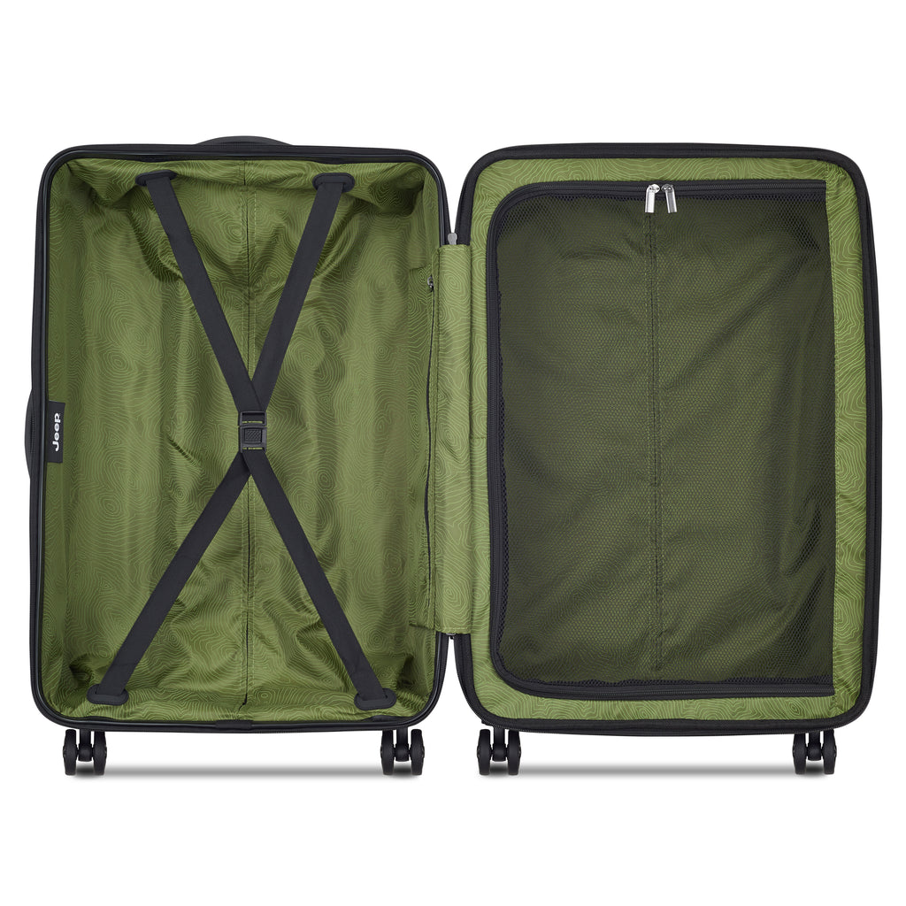 Jeep Medium Stay Suitcase - Black