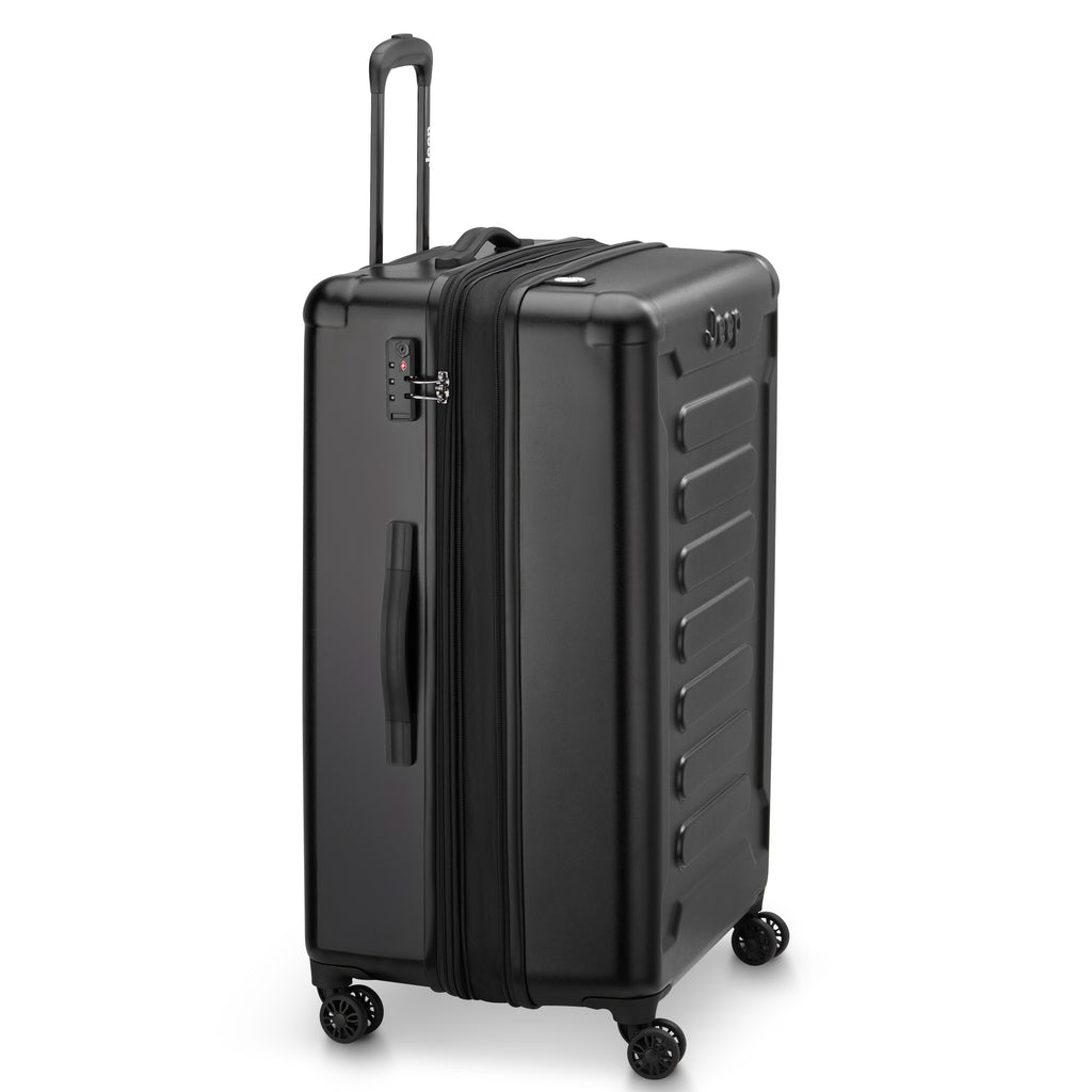 Jeep Long Stay Suitcase - Black