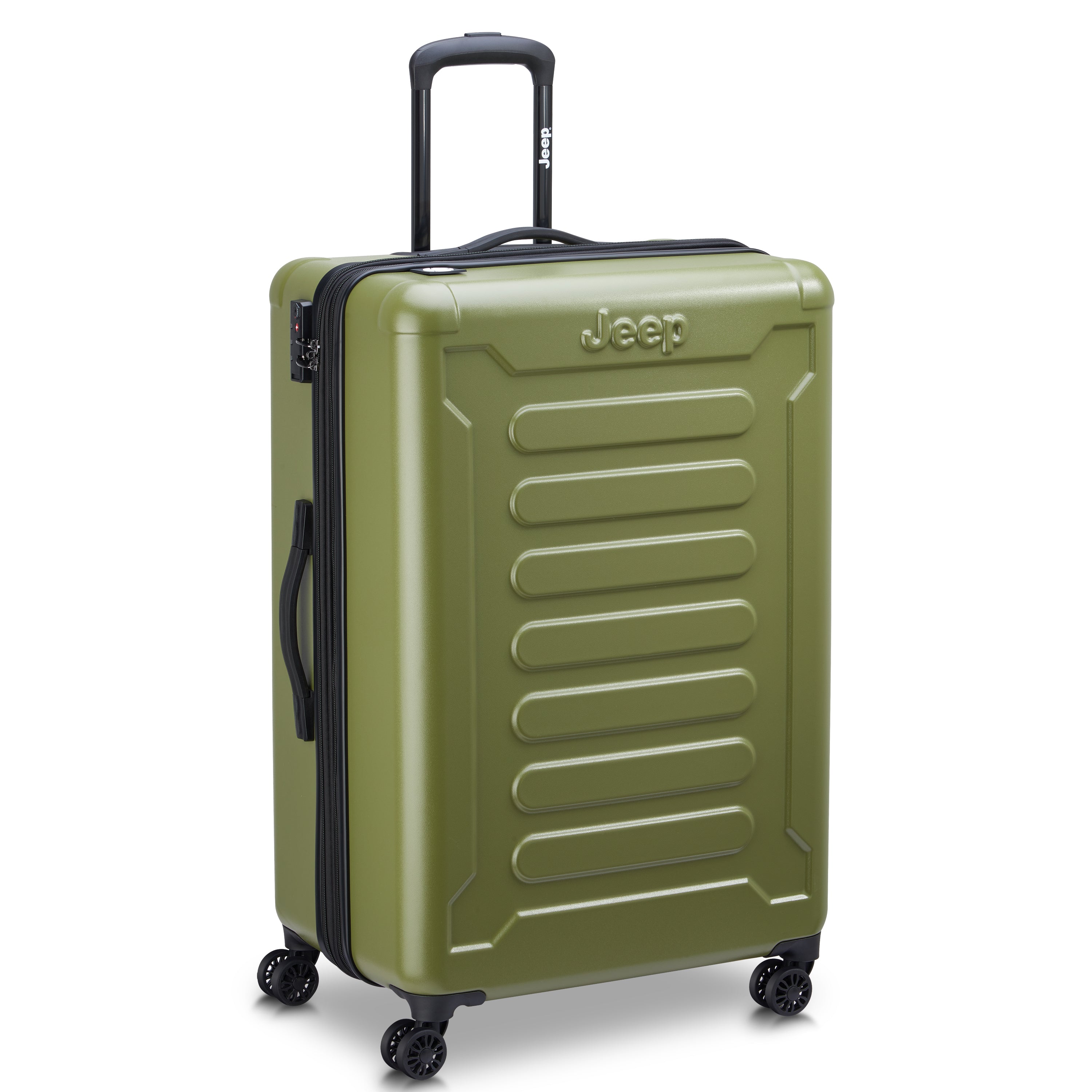 Jeep Long Stay Suitcase - Green