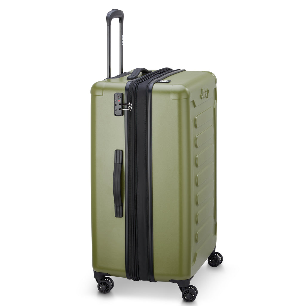 Jeep Long Stay Suitcase - Green