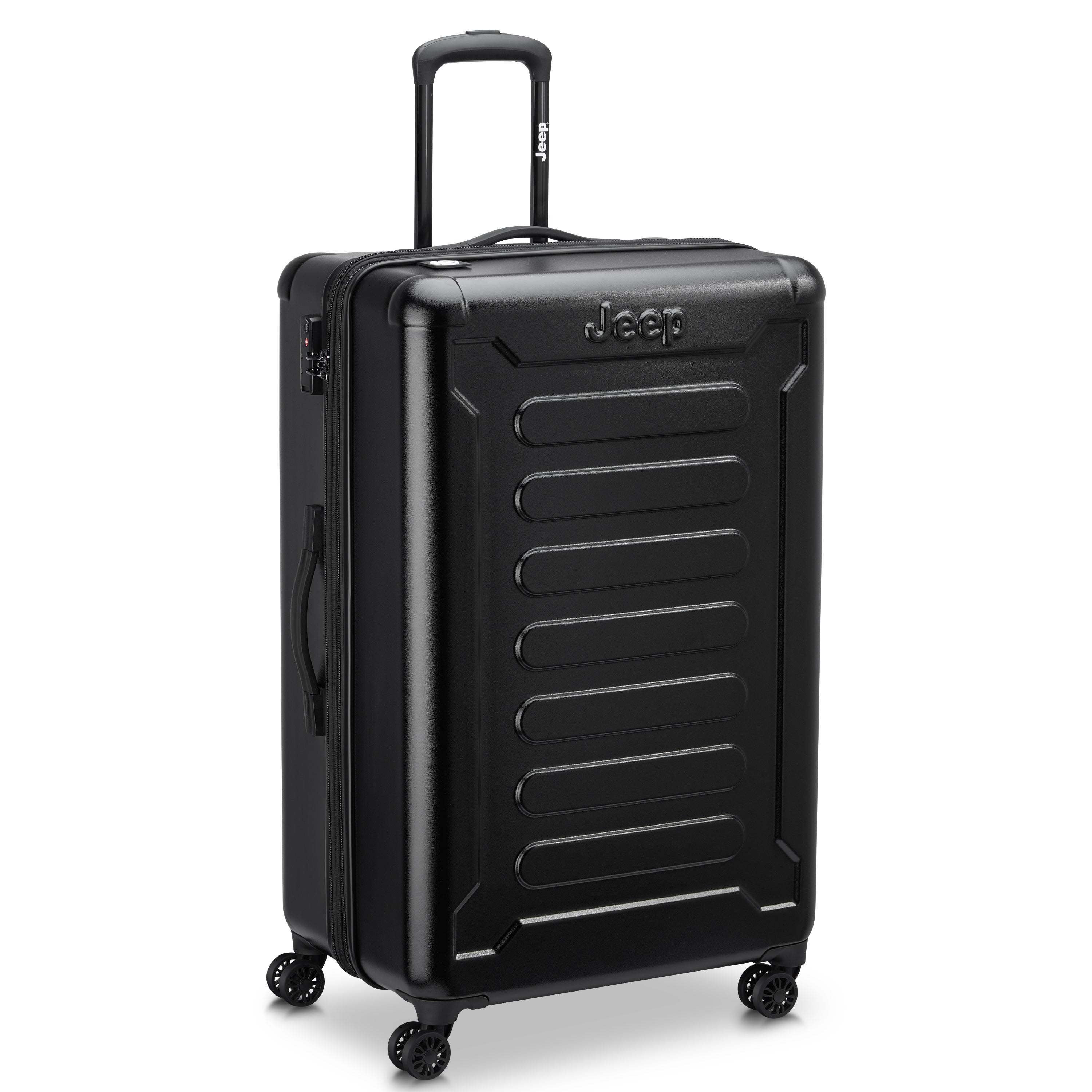 Jeep Long Stay Suitcase - Black