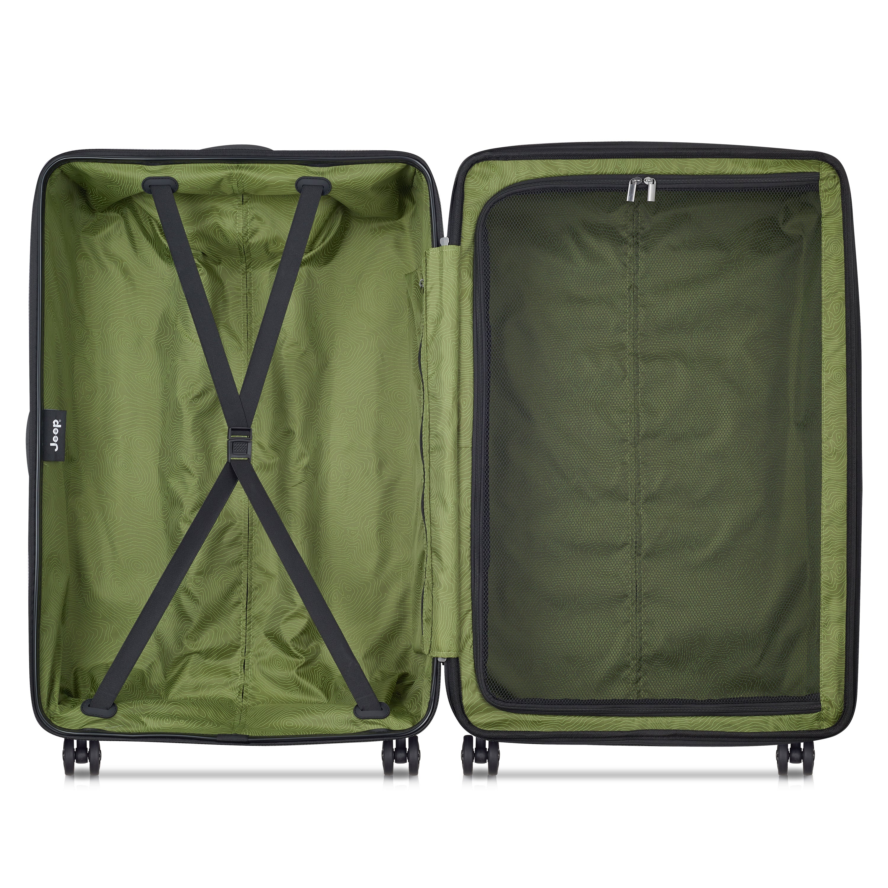 Valise Long Séjour Jeep - Vert