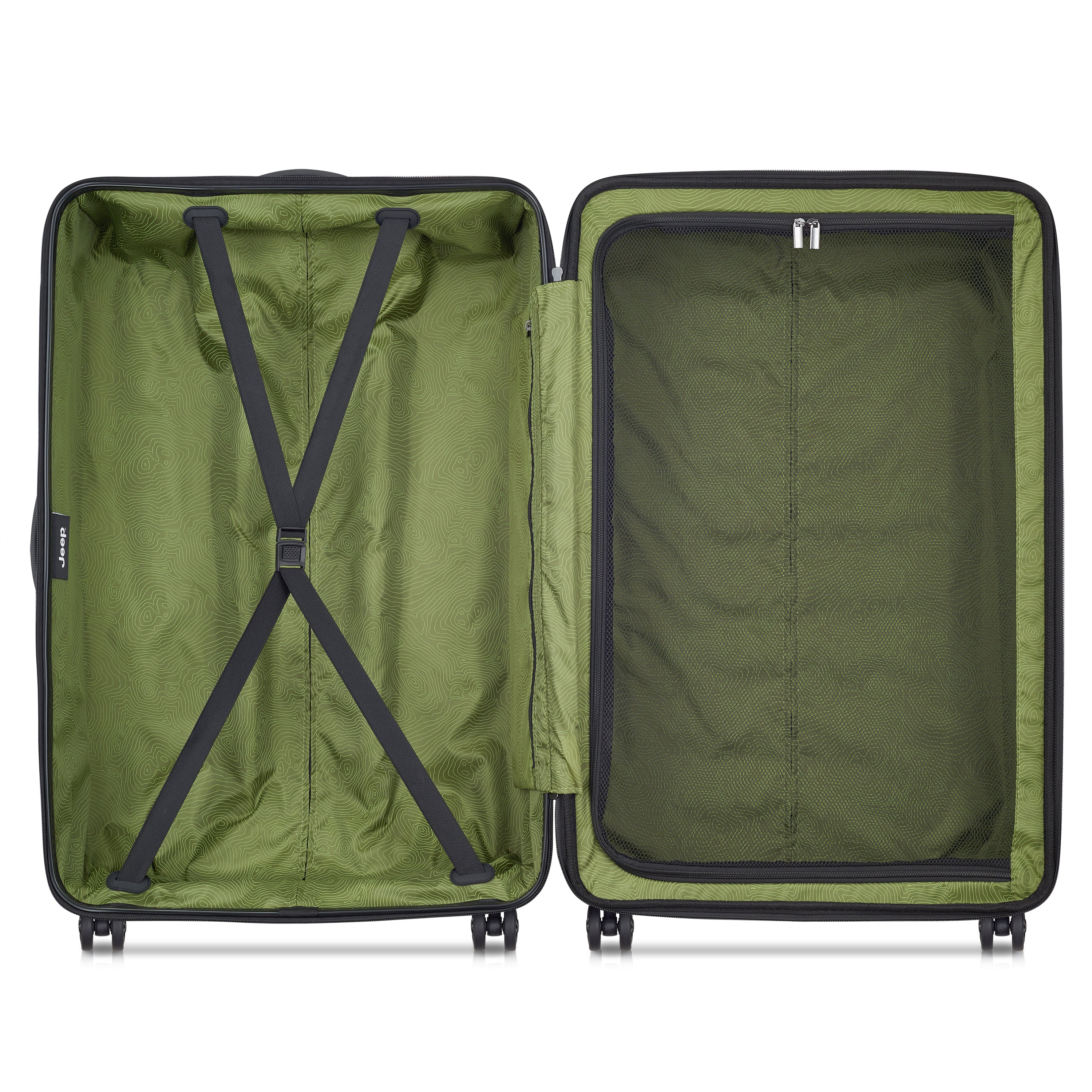 Jeep Long Stay Suitcase - Blue