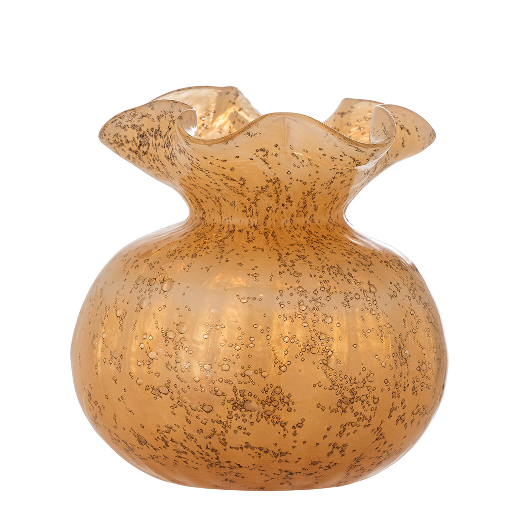 Thebe - Vase - Orange - Glass