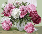 Paint by Numbers - Pretty Peonies in Bloom