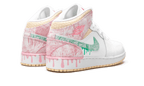 Air Jordan - Air Jordan 1 Mid Se Paint Drip - Blanc