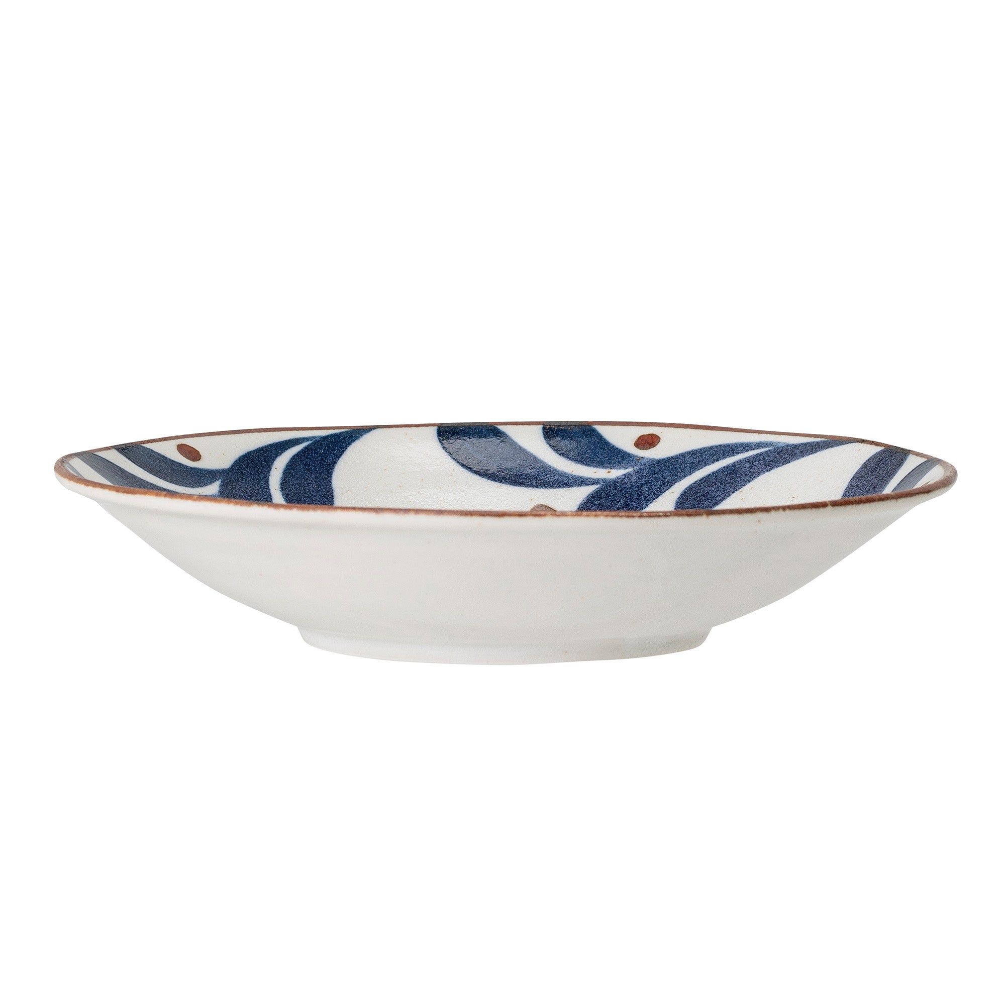Camellia - Deep Plate - Blue - Porcelain