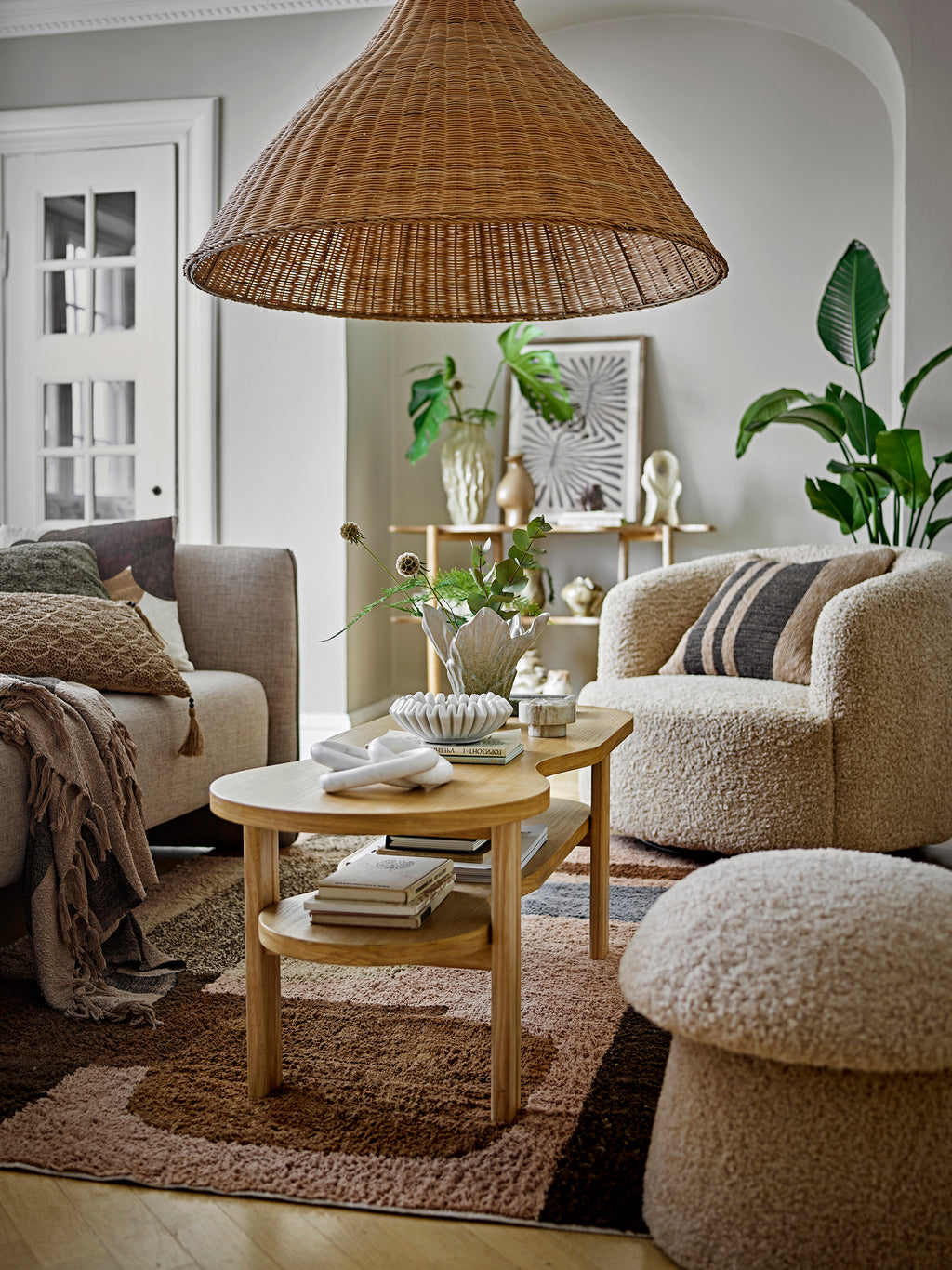 Zofia - Tapis - Marron - Coton