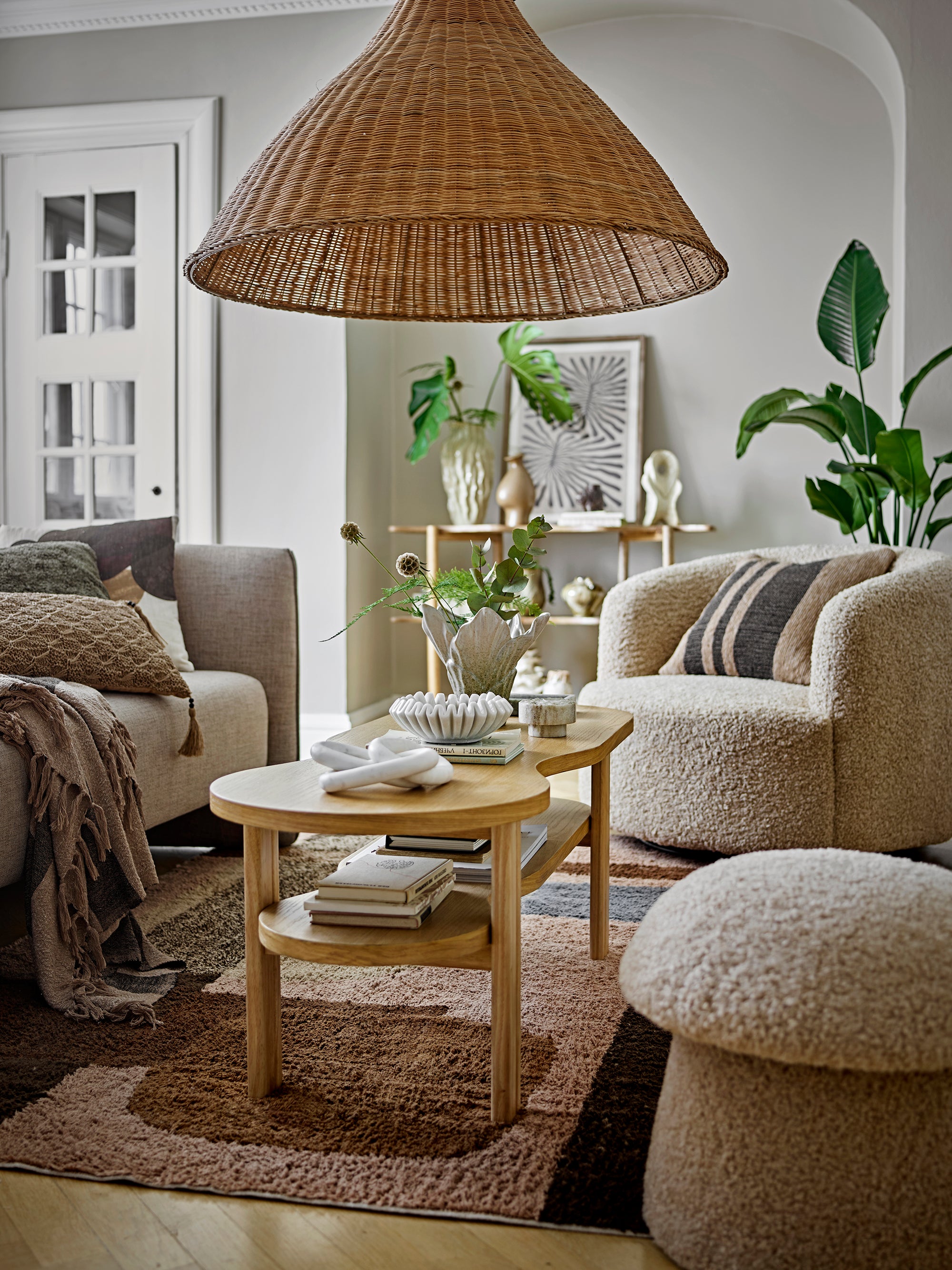Zofia - Tapis - Marron - Coton