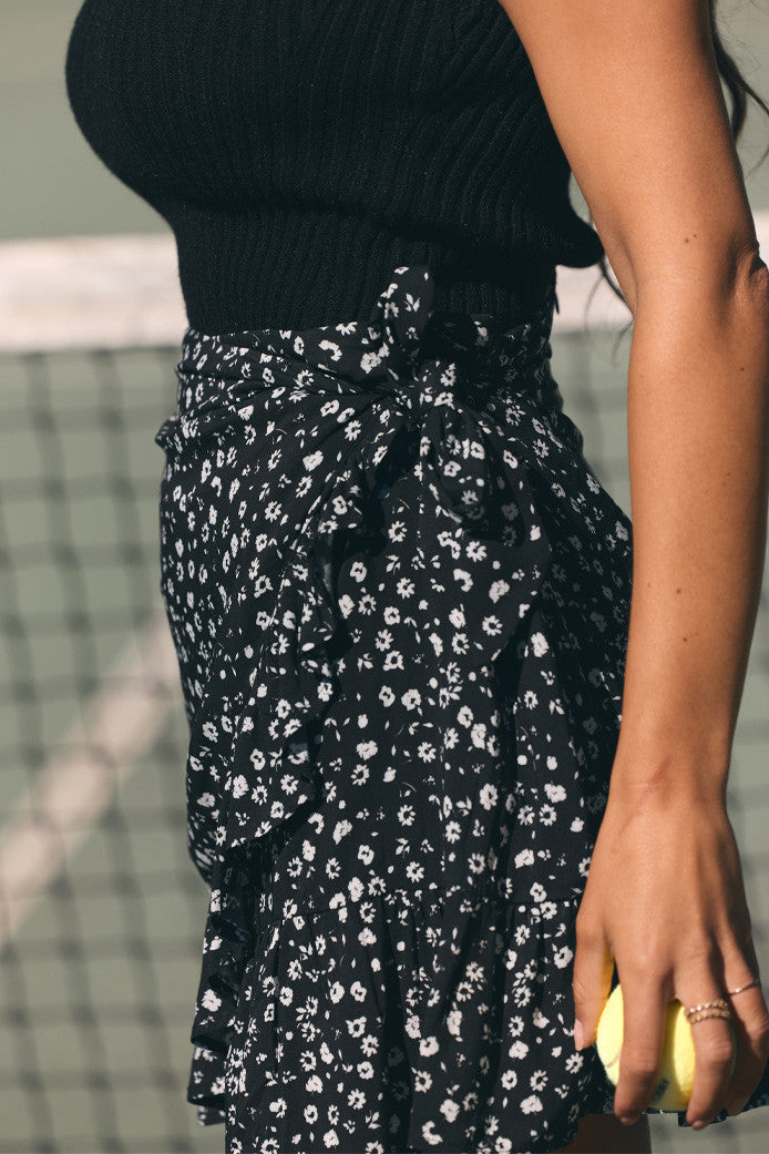 CHLOÉ FLOWERS SKIRT