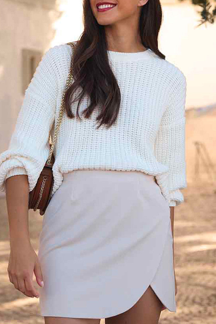 IVANNA BEIGE SKIRT