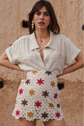 Skirt Jason Guipure Ecru